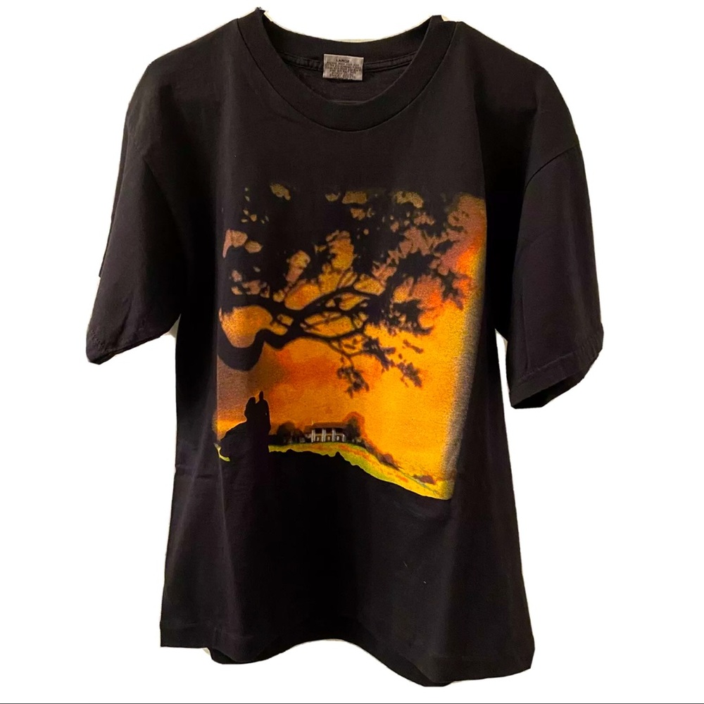 VTG Stanley Desantis Gone With The Wind Movie Promo T-Shirt Adult Large Black